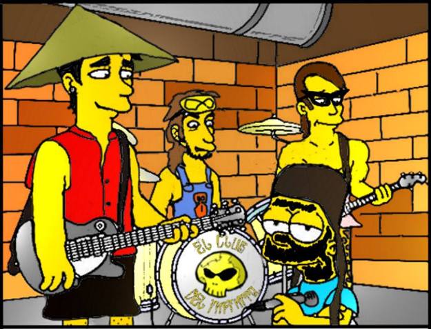 El Club Del Infinito cartoon